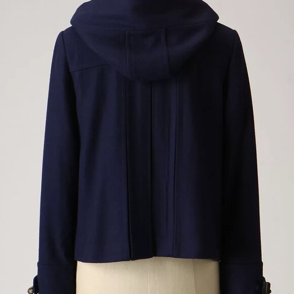 Anthropologie Elevenses First Frost Hooded Jacket Size 2 - Picture 2 of 6